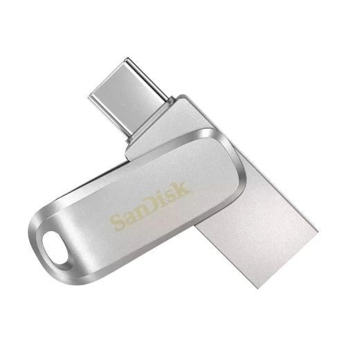 Флеш накопичувач USB 512Gb SanDisk Ultra Dual Luxe, Silver, Type-C / USB 3.2 Gen 1 (SDDDC4-512G-GAM46) 9588000 фото