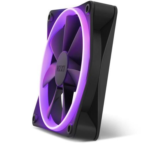 Вентилятор 120 мм, NZXT F120 RGB, Black (RF-R12SF-B1) 8642040 фото