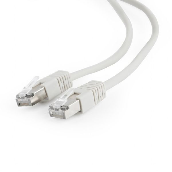 Патч-корд 10 м, FTP, Grey, Cablexpert, литой, RJ45, кат.5е. (PP22-10M) 5611590 фото