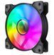 Вентилятор 120 мм, GameMax FN12A-S6I, Black 8621580 фото 3