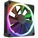 Вентилятор 120 мм, NZXT F120 RGB, Black (RF-R12SF-B1) 8642040 фото 2