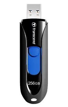 Флеш накопичувач USB 256Gb Transcend JetFlash 790, Black, USB 3.1 Gen 1 (TS512GJF790K) 6656190 фото