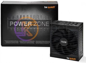 Блок питания be quiet! Power Zone 750W (BN211) 135mm, ATX, 20+4, 4+4, 4*6+2pcie, 5746140 фото