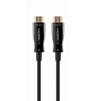 Кабель оптичний HDMI (M) - HDMI (M), 20 м, Black, Cablexpert, V2.0 (CCBP-HDMI-AOC-20M-02) 9219150 фото