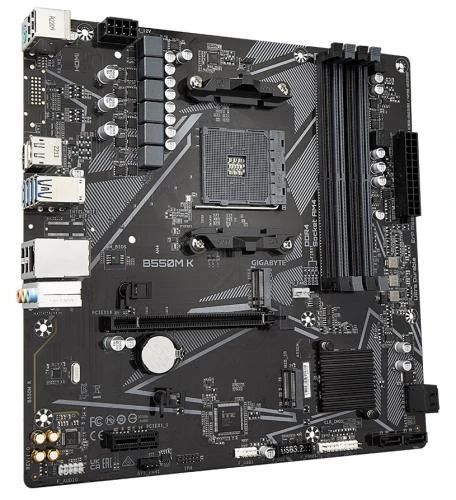 Мат.плата AM4 (B550) Gigabyte B550M K 7885710 фото