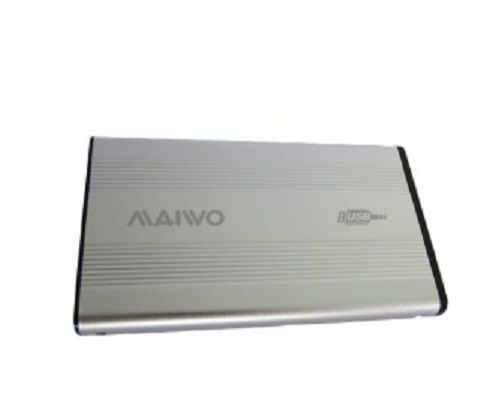 Карман внешний 2.5" Maiwo K2501A, Silver, USB 2.0, 1xSATA HDD/SSD, питание по USB (K2501A-U2S) 3558510 фото