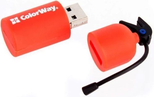 Флеш накопитель USB 64Gb ColorWay "Fire Extinguisher", Red, USB 3.0 (CW-USBFE64) 9575310 фото