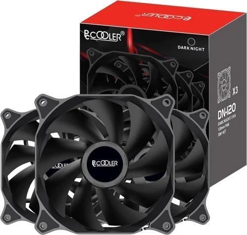 Вентилятор 120 мм, PcCooler DN-120, Black, 3 шт 8361390 фото