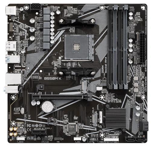 Мат.плата AM4 (B550) Gigabyte B550M K 7885710 фото