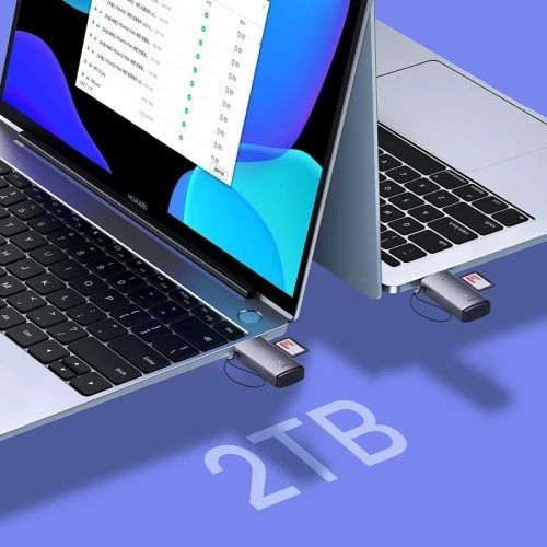 Кардридер USB Baseus Lite, Grey, USB 3.0 (WKQX060013) 9903840 фото
