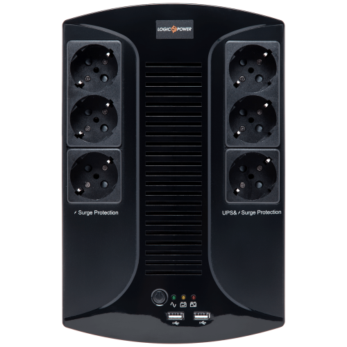 Источник бесперебойного питания LogicPower 650VA-6PS 455 Вт (650VA-6PS) 5680800 фото