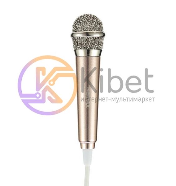 Микрофон Remax Sing Song RMK-K01, Gold, Box 4264740 фото