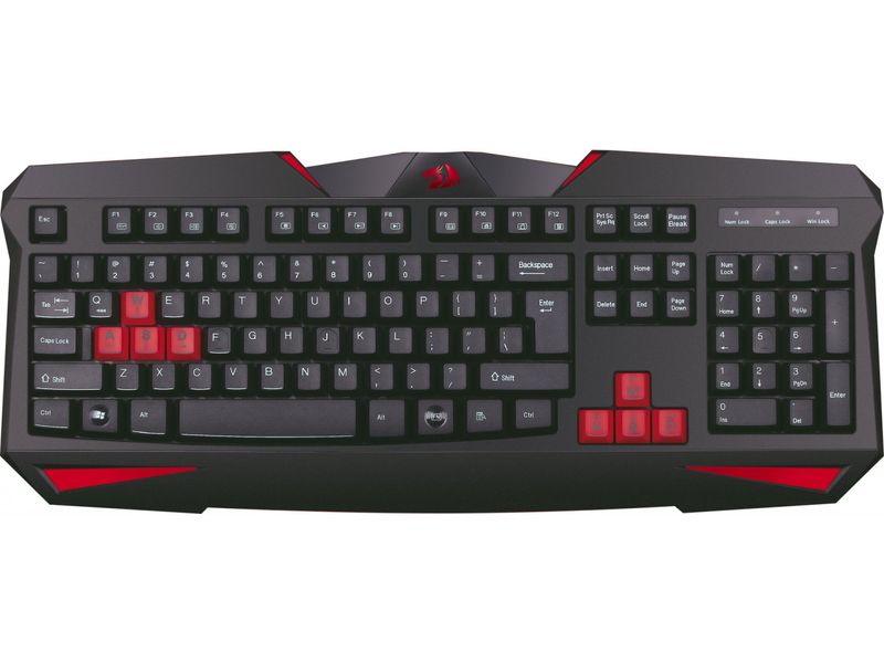 Клавіатура Defender Redragon Xenica gamer Black, USB 3971010 фото
