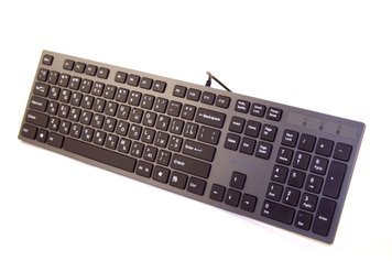 Клавіатура A4tech KV-300H Gray, USB, X-Key, USB порт 1174530 фото