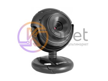 Web камера Defender C-2525HD, Black, 2 Mp, 1280x720 30 fps, микрофон, ручной фок 4173090 фото
