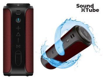 Колонка портативна 2E SoundXTube TWS, Dark Red, 2 x 15 Вт (2E-BSSXTWRD) 6531540 фото