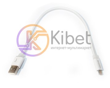 Кабель USB - micro USB 0.25 м ColorWay White (CW-CBUM-MUM25W) 4485750 фото