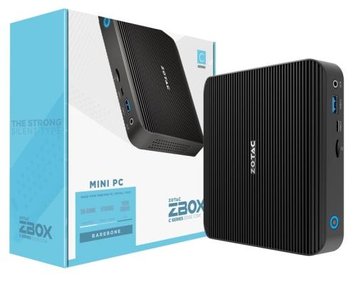 Неттоп Zotac ZBOX edge CI341, Black, Celeron N4100, 8Gb, 256Gb, DOS (ZBOX-CI341-BE) 7086780 фото