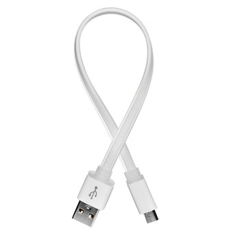 Кабель USB - micro USB 0.25 м ColorWay White (CW-CBUM-MUM25W) 4485750 фото