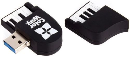 Флеш накопитель USB 32Gb ColorWay "Piano", Black, USB 3.0 (CW-USBPO32) 9575340 фото