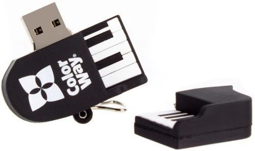 Флеш накопитель USB 32Gb ColorWay "Piano", Black, USB 3.0 (CW-USBPO32) 9575340 фото
