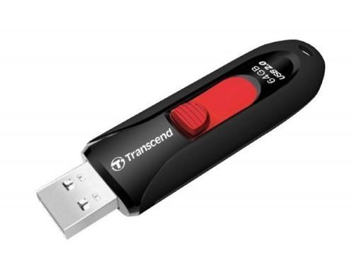 Флеш накопичувач USB 64Gb Transcend JetFlash 590, Black, USB 2.0 (TS64GJF590K) 5405910 фото