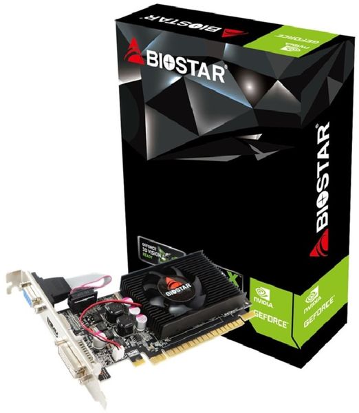 Відеокарта GeForce 210, Biostar, 1Gb GDDR3, 64-bit (VN2103NHG6-TB1RL-BS2) 6751950 фото