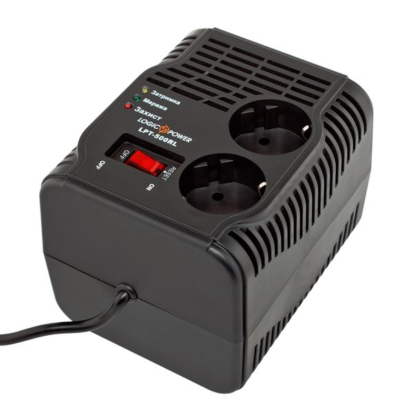 Стабилизатор LogicPower LPT-500RL 375Вт/500ВА (3113) 909930 фото