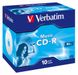 Диск CD-R Jewel Case, Verbatim "Music", 80 min, 16x, 10 шт (43365) 4029690 фото 1