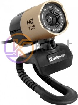 Web камера Defender G-LENS 2577 Black, 2 Mpx, 1280x720, USB 2.0, встроенный микр 5118450 фото