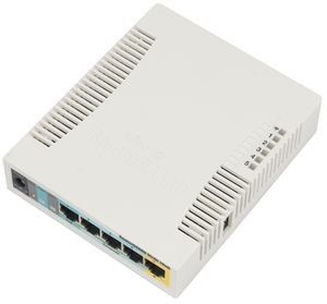 Роутер MikroTik RouterBOARD RB951Ui-2HND, 5 LAN 10/100Mb 2805120 фото