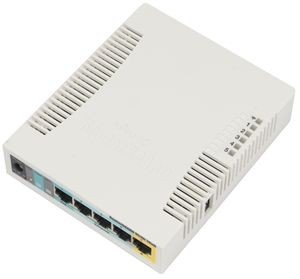 Роутер MikroTik RouterBOARD RB951Ui-2HND, 5 LAN 10 100Mb 2805120 фото