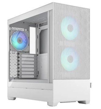 Корпус Fractal Design Pop Air, RGB White TG Clear Tint (FD-C-POR1A-01) 8610180 фото