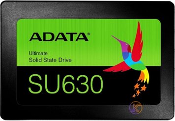 Твердотельный накопитель 240Gb, ADATA Ultimate SU630, SATA3, 2.5', 3D QLC, 520 4 5147370 фото