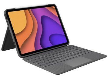 Чехол-клавиатура Logitech Folio Touch, Oxford Grey (920-009968) 7899510 фото