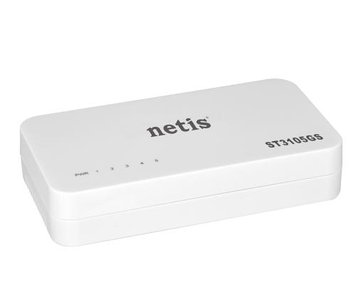 Комутатор Netis ST3105GS 5LAN 10/100/1000 Mb, Unmanaged 4826310 фото