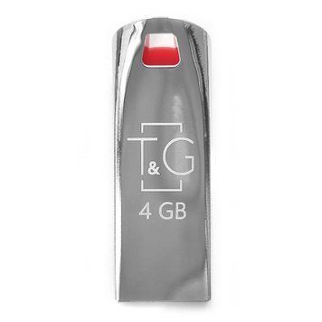 Флеш накопичувач USB 4Gb T&G Stylish TG115, Grey, USB 2.0 (TG115-4G) 6989430 фото