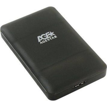 Карман внешний 2.5" AgeStar 31UBCP3, Black, USB 3.1, 1xSATA HDD/SSD, питание по USB 6226140 фото