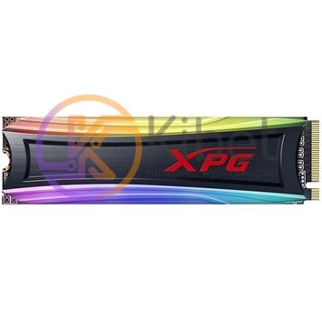 Твердотельный накопитель M.2 256Gb, A-Data XPG Spectrix S40G RGB, PCI-E 4x, 3D T 5283030 фото