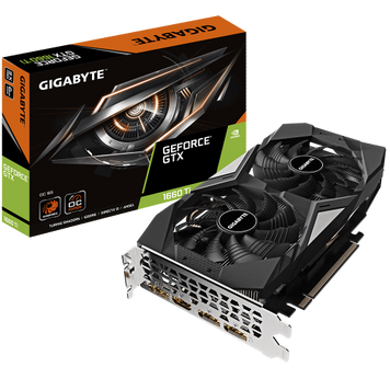 Відеокарта GeForce GTX 1660 Ti, Gigabyte, OC, 6Gb GDDR6, 192-bit (GV-N166TOC-6GD) 5328030 фото