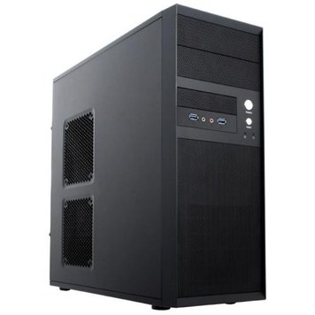 Корпус Chieftec iArena CQ-01B-U3-OP Black, без БЖ, ATX 5177100 фото