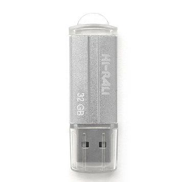 Флеш накопичувач USB 32Gb Hi-Rali Corsair, Silver, USB 2.0 (HI-32GBCORSL) 4698390 фото