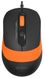 Мышь A4Tech Fstyler FM10S 1600dpi Black+Orange, USB, бесшумная 6040920 фото 1