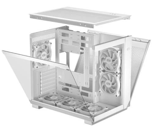 Корпус PcCooler C3 T500 ARGB, White 8556570 фото