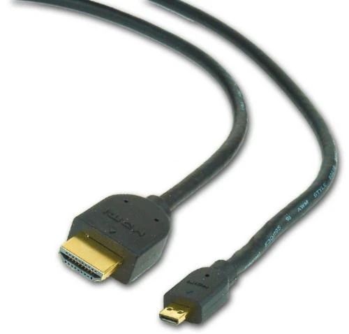 Кабель HDMI (M) - micro HDMI (M), 4.5 м, Black, Cablexpert, V1.4 (CC-HDMID-15) 6554160 фото
