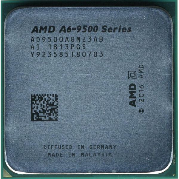 Процесор AMD (AM4) A6-9500, Tray, 2x3.5 GHz (AD9500AGM23AB) 6381960 фото