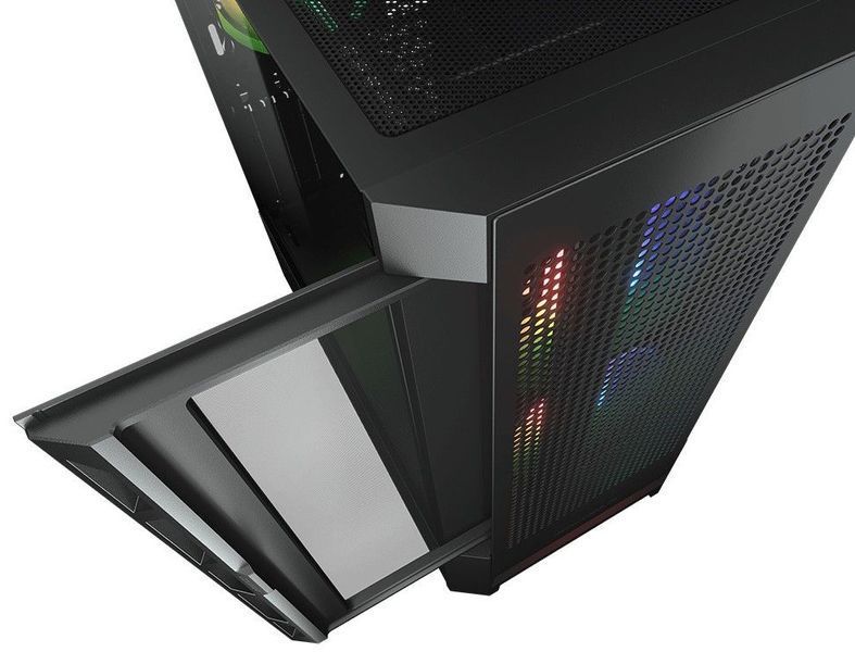 Корпус Cougar Airface Black, без БЖ, Midi Tower, EATX 8880000 фото