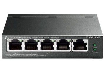 Коммутатор TP-LINK TL-SG105PE 6427620 фото