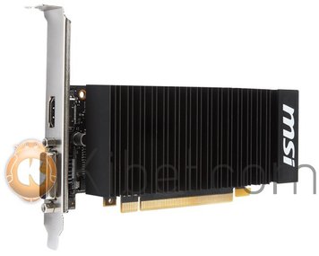 Видеокарта GeForce GT1030 OC, MSI, 2Gb DDR5, 64-bit, HDMI DP, 1518 6008MHz, Low 4497990 фото