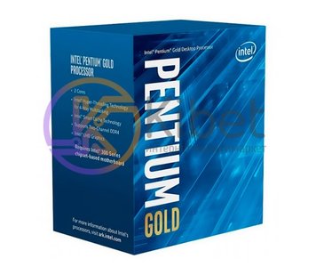 Процессор Intel Pentium Gold (LGA1151) G5400, Box, 2x3.7 GHz, UHD Graphic 610 (1 4957230 фото